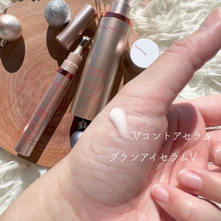 グラン アイ セラム V/CLARINS/アイケア・アイクリームを使ったクチコミ(3枚目)