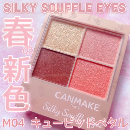 シルキースフレアイズ(マットタイプ)/キャンメイク/アイシャドウパレットを使ったクチコミ(1枚目)