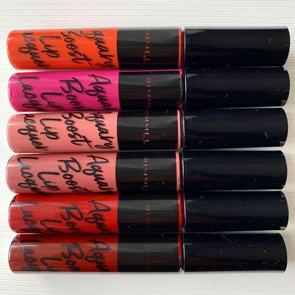 アクアリィ ブースト リップラッカー/リンメル ロンドン/リップグロスを使ったクチコミ(2枚目)