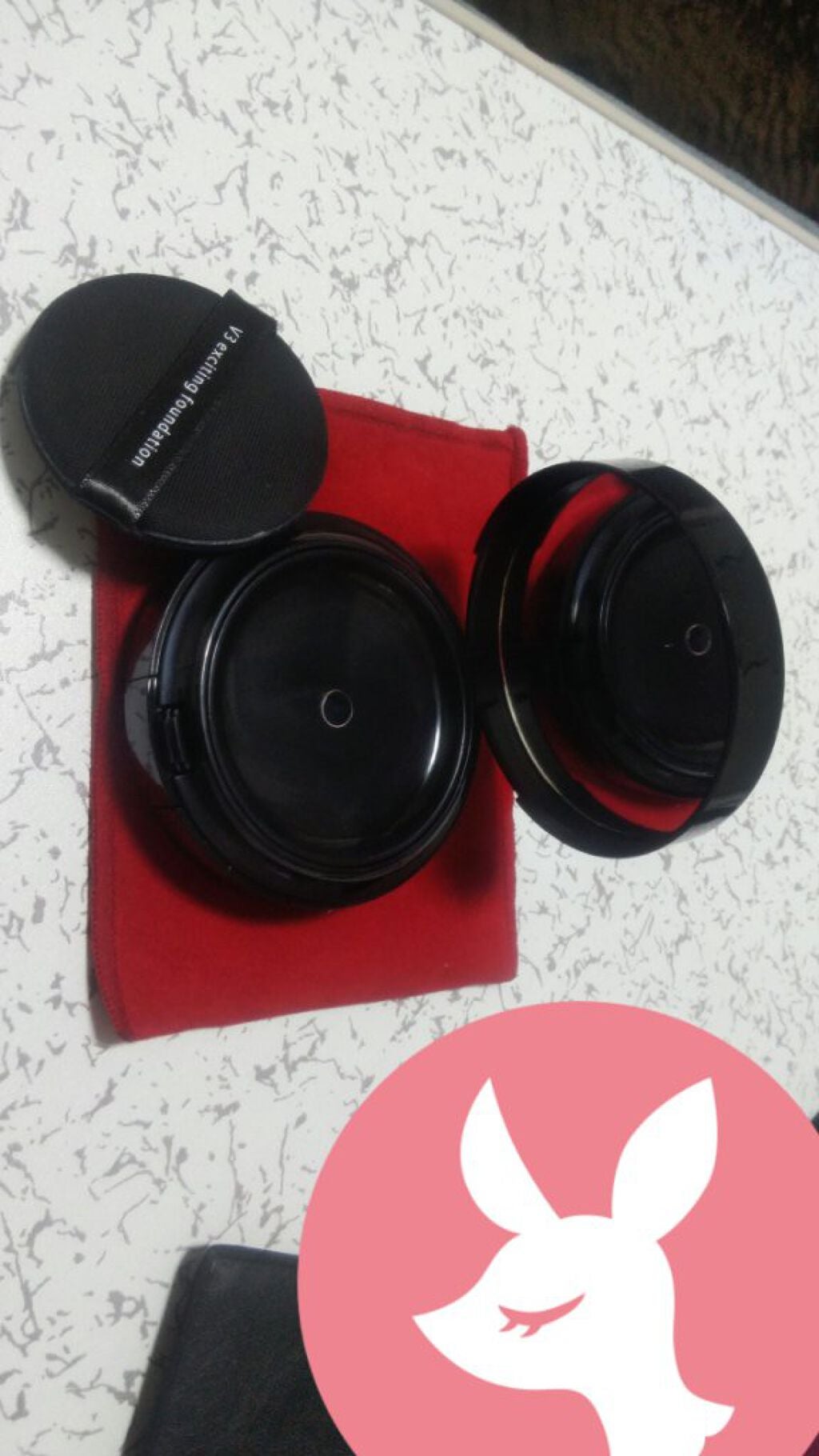 V3 エキサイティングファンデーション/SPICARE/クッションファンデーションを使ったクチコミ(2枚目)