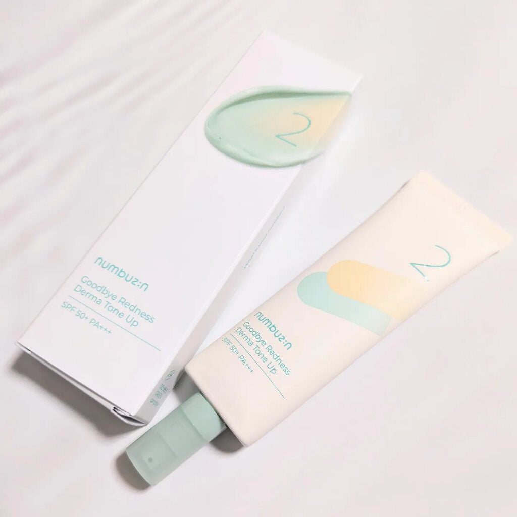 2番 赤みカバーグリーントーンアップクリーム/numbuzin/化粧下地を使ったクチコミ(4枚目)