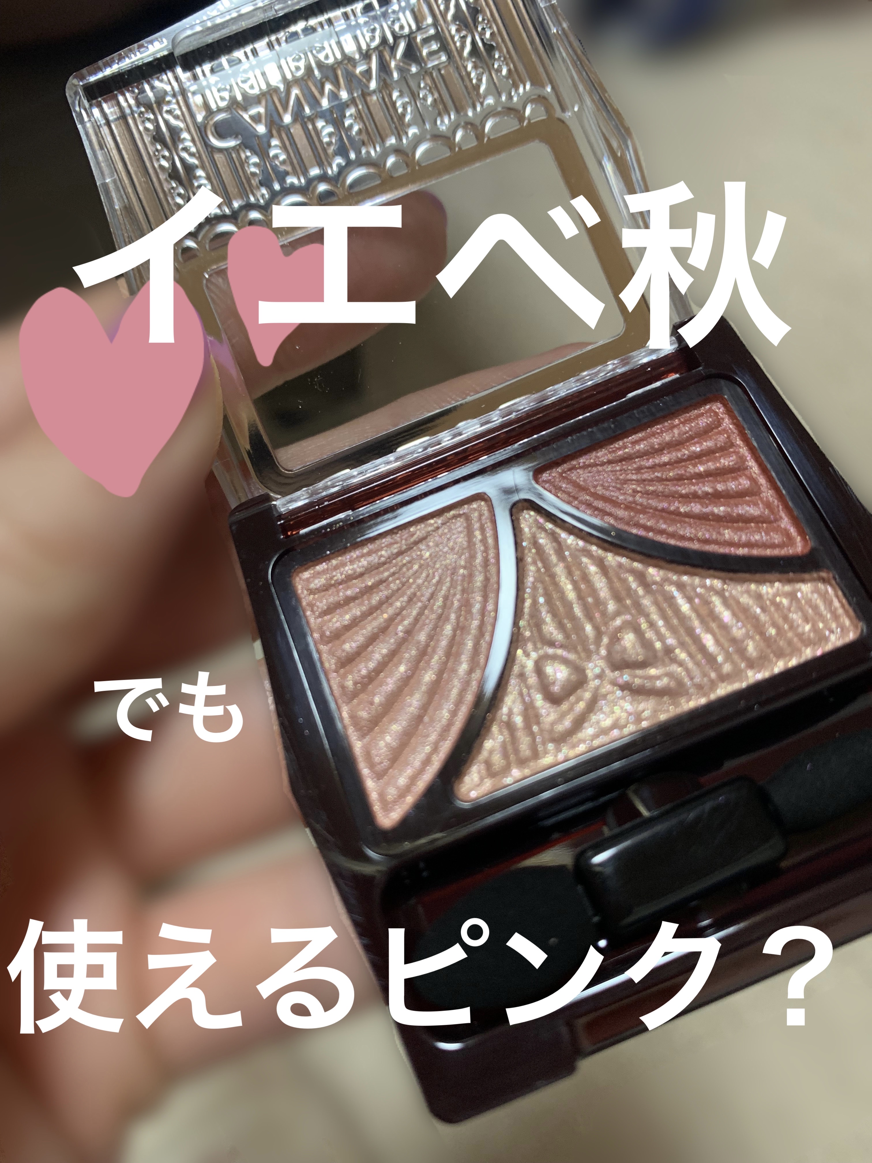 ジューシーピュアアイズ/キャンメイク/アイシャドウパレットを使ったクチコミ（1枚目）