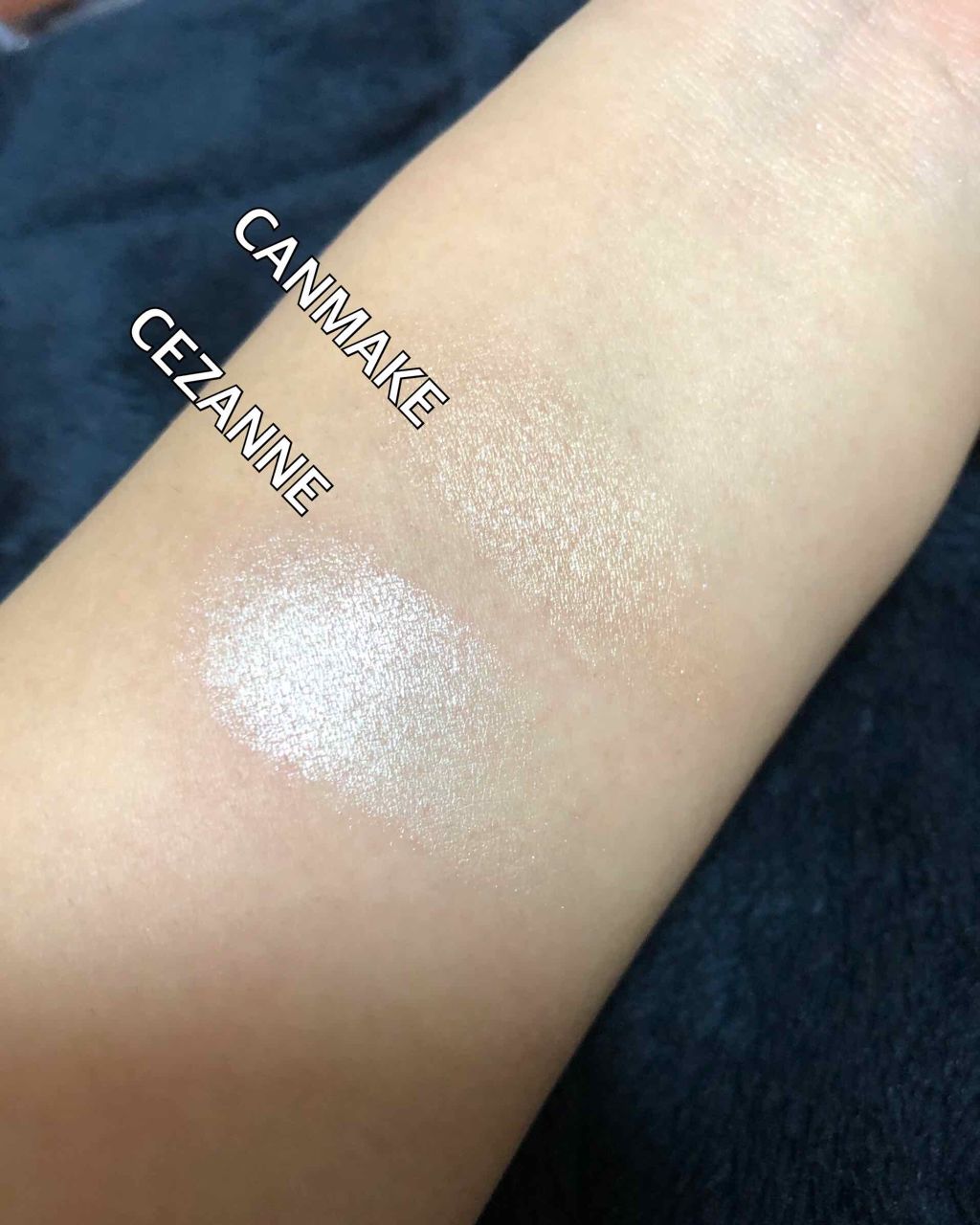 ハイライター/キャンメイク/パウダーハイライトを使ったクチコミ（3枚目）