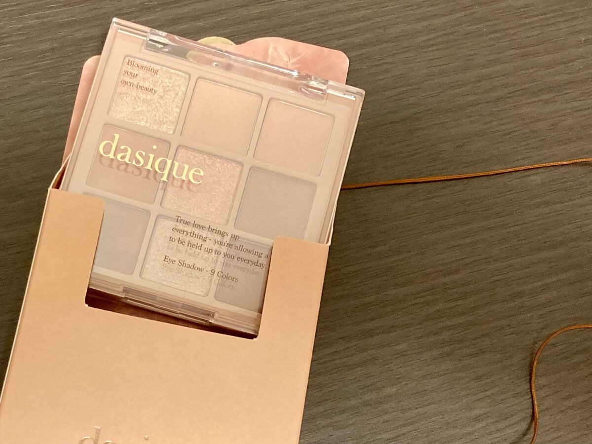 シャドウパレット/dasique/アイシャドウパレットを使ったクチコミ（1枚目）