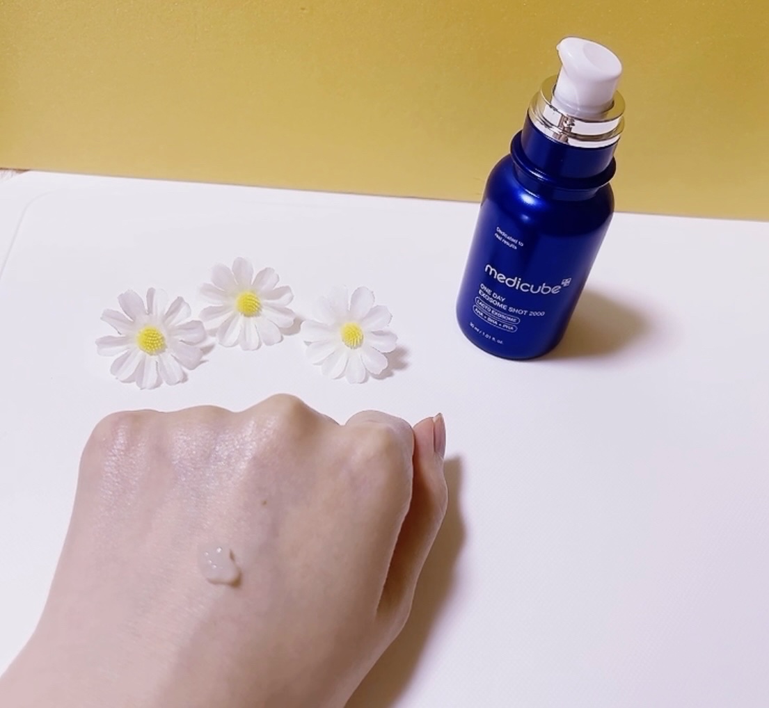 ゼロ1DAYエクソソームショット2000/MEDICUBE/美容液を使ったクチコミ（2枚目）