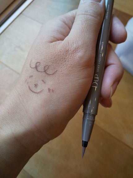 シルキーリキッドアイライナーWP/D-UP/リキッドアイライナーを使ったクチコミ(3枚目)