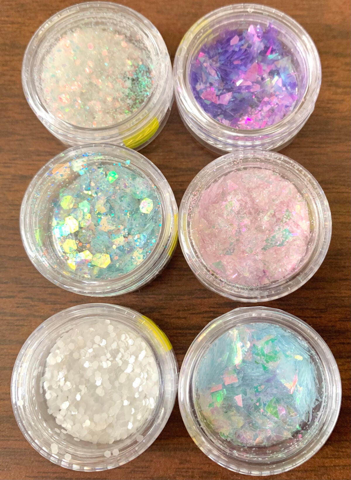 グリッター 6Pセット/DAISO/ネイルチップ・パーツを使ったクチコミ(8枚目)