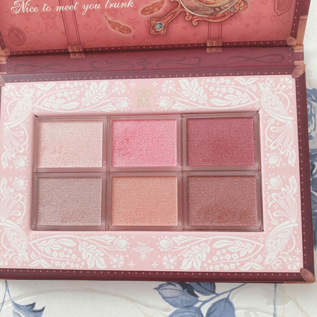 ナイストゥミーチュートランク/MAJOLICA MAJORCA/アイシャドウパレットを使ったクチコミ（3枚目）