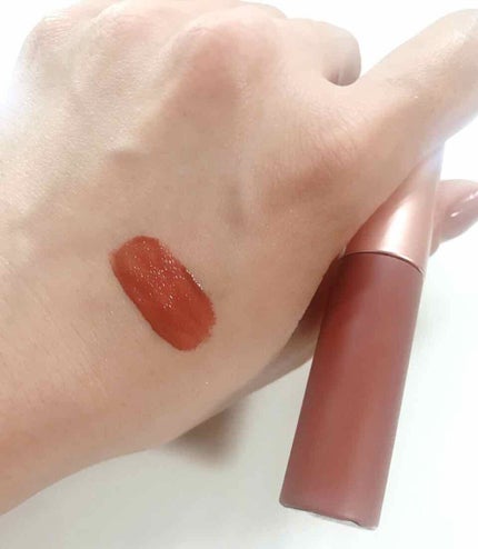 ウォータリーリップティント マット 04 ローズブラウン/ミゼルエディ/リップティントを使ったクチコミ(2枚目)