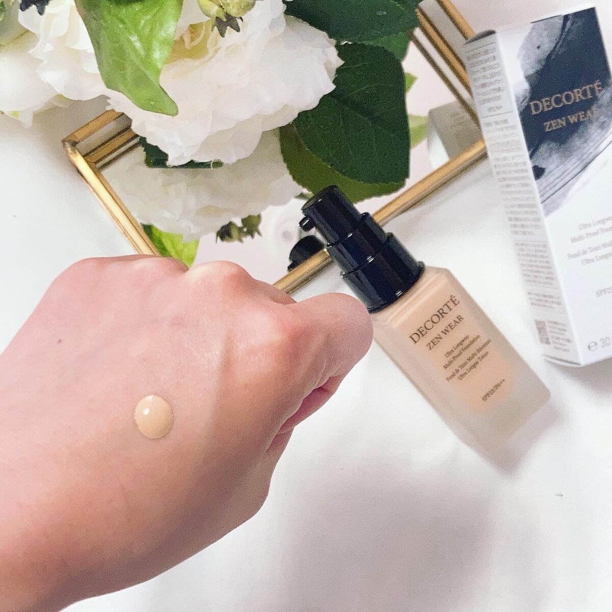 ゼン ウェア フルイド/DECORTÉ/リキッドファンデーションを使ったクチコミ（3枚目）