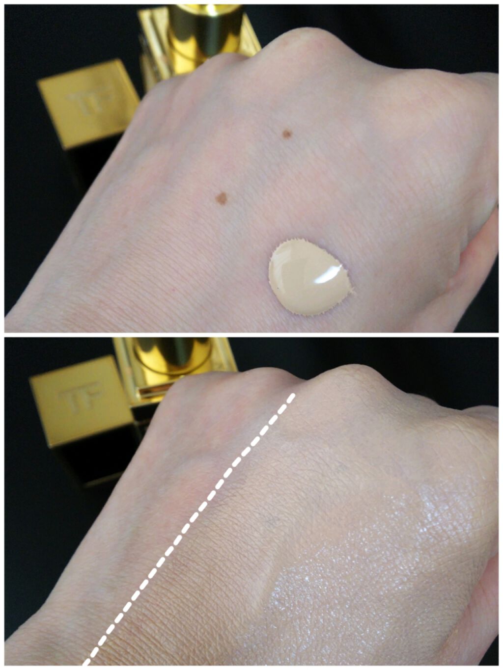 シェイド アンド イルミネイト ソフト ラディアンス ファンデーション SPF 50/TOM FORD BEAUTY/リキッドファンデーションを使ったクチコミ(3枚目)