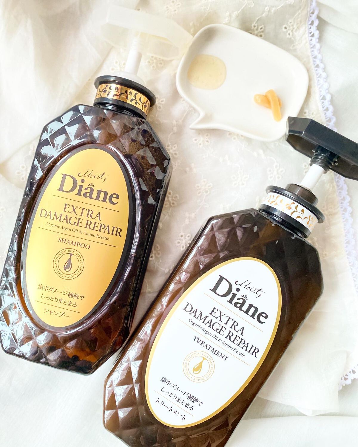 パーフェクトビューティ モイストダイアン エクストラダメージリペア シャンプー/トリートメント/ダイアン/市販シャンプーを使ったクチコミ（2枚目）