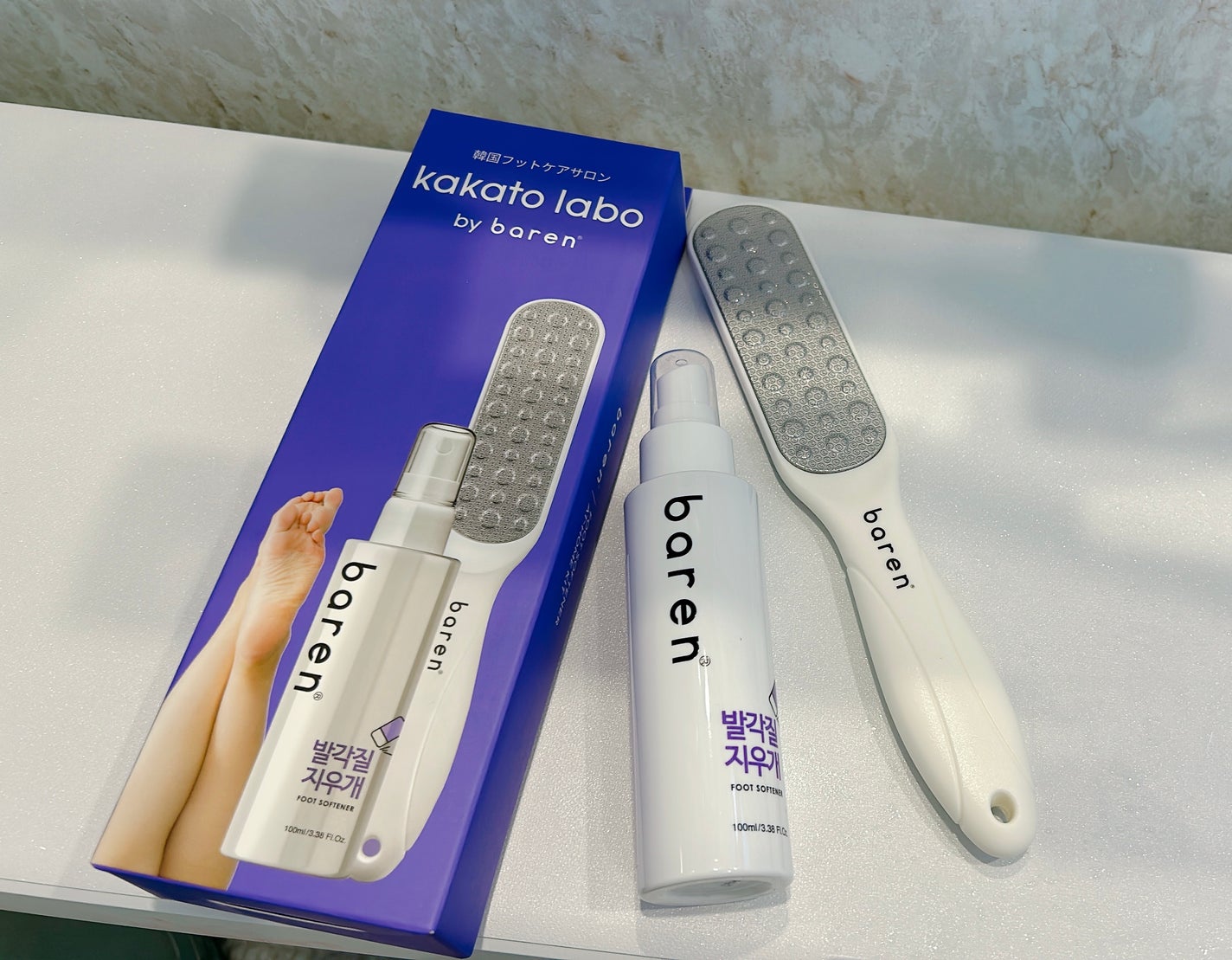 フットケアセット/BAREN/その他キットセットを使ったクチコミ(4枚目)