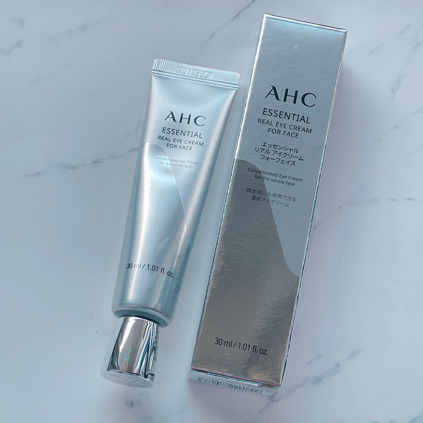 エッセンシャル リアル アイクリーム フォーフェイス/AHC/アイケア・アイクリームを使ったクチコミ(1枚目)