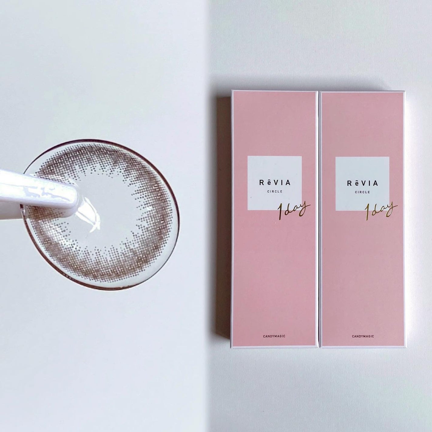 ReVIA CIRCLE 1day/ReVIA/ワンデー(1DAY)カラコンを使ったクチコミ(4枚目)