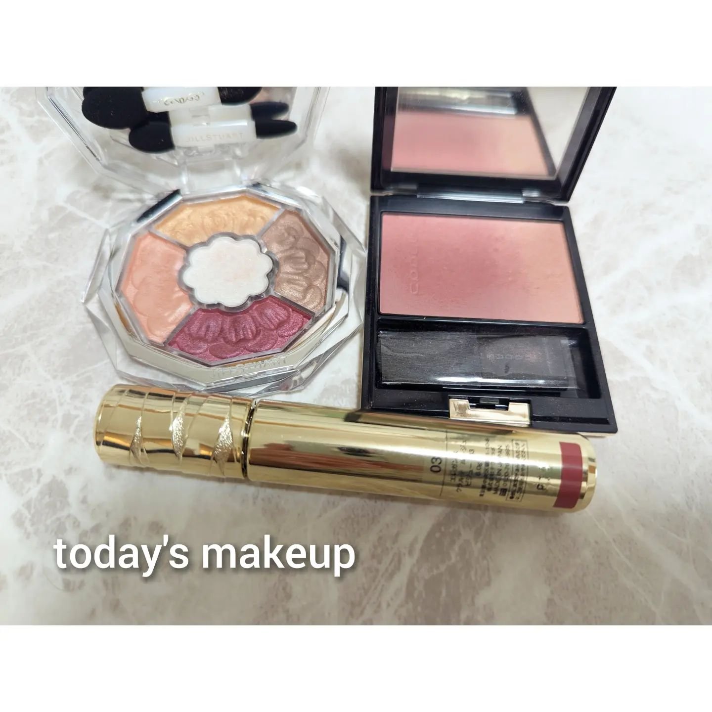 ジルスチュアート ブルームクチュール アイズ　ジュエルドブーケ 07 sweet jam cookie/JILL STUART/アイシャドウパレットを使ったクチコミ（1枚目）