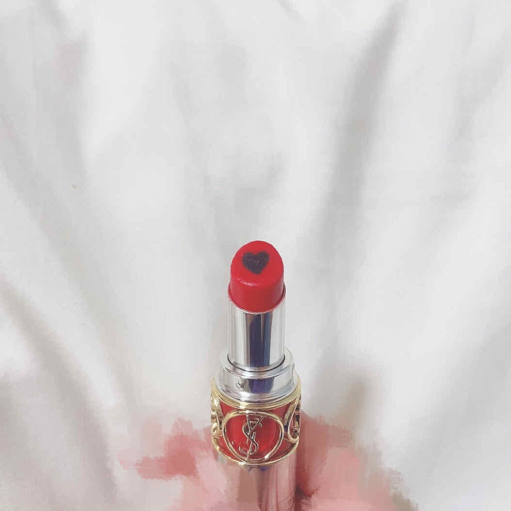 ヴォリュプテ プランプインカラー/YVES SAINT LAURENT BEAUTE/口紅を使ったクチコミ（2枚目）