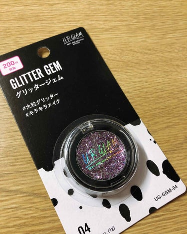 URGLAM　GLITTER GEM/U R GLAM/ジェル・クリームチークを使ったクチコミ（1枚目）