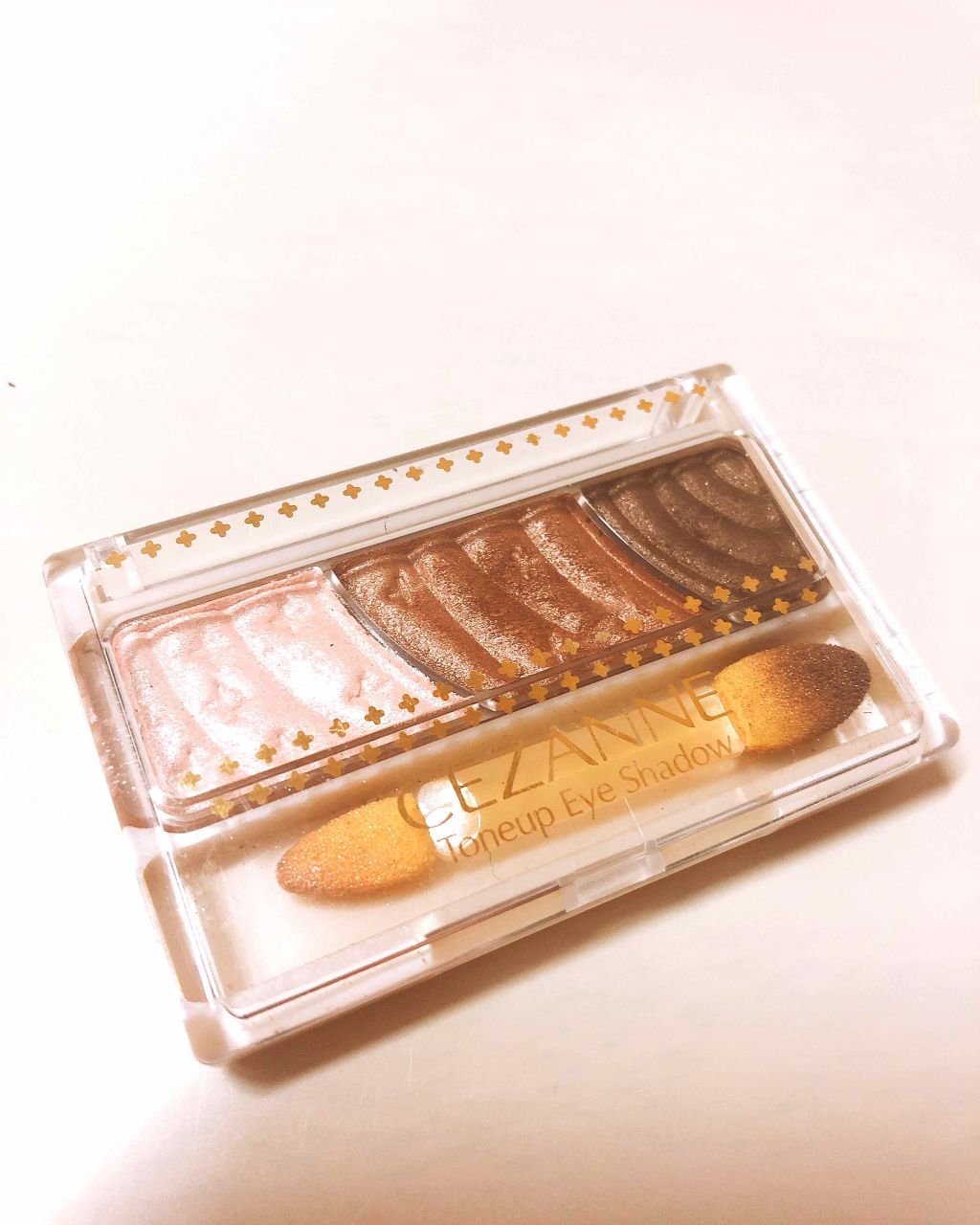トーンアップアイシャドウ/CEZANNE/アイシャドウパレットを使ったクチコミ（1枚目）
