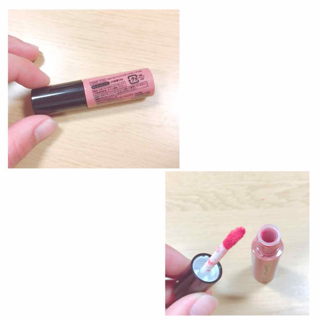 ベルベットリキッドルージュ/crayontouch-me/口紅を使ったクチコミ(2枚目)