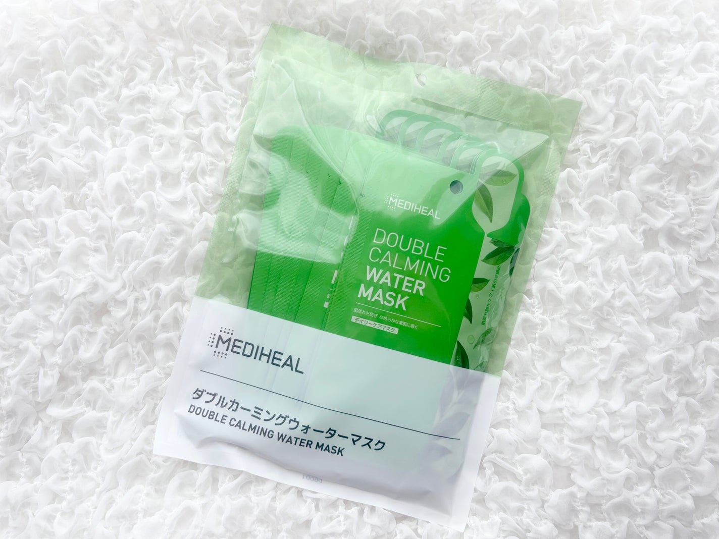 ダブルカーミングウォーターマスク/MEDIHEAL/シートマスク・パックを使ったクチコミ(2枚目)