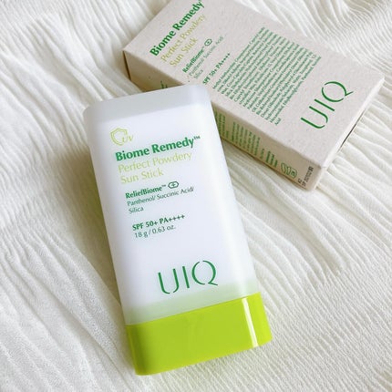 バイオームパーフェクトさらさらUVスティック/UIQ/日焼け止めスティックを使ったクチコミ(1枚目)