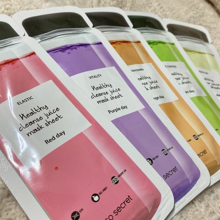 ヘルシークレンズジュースマスクパック/eco secret/シートマスク・パックを使ったクチコミ(5枚目)
