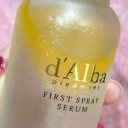 ダルバ ホワイトトリュフファーストスプレーセラム/ダルバ/ミスト状化粧水を使ったクチコミ(3枚目)