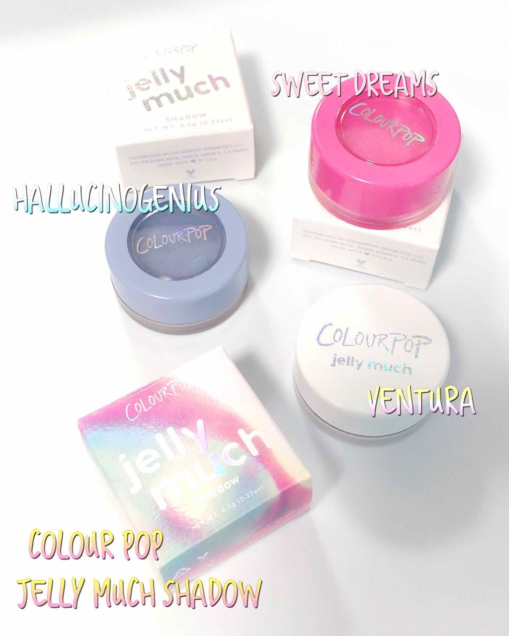 jelly much shadow/ColourPop/ジェル・クリームアイシャドウを使ったクチコミ(1枚目)