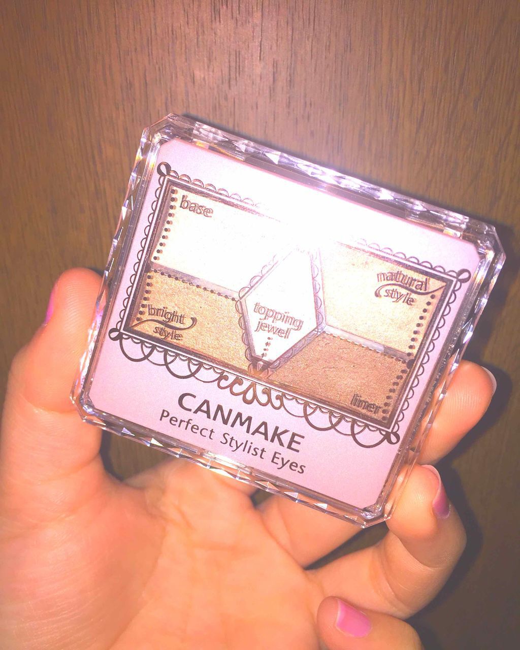 【旧品】パーフェクトスタイリストアイズ/キャンメイク/アイシャドウパレットを使ったクチコミ（1枚目）