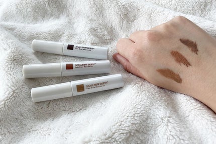 フェイクブロウマスカラEX/サナ ニューボーン/眉マスカラを使ったクチコミ(4枚目)