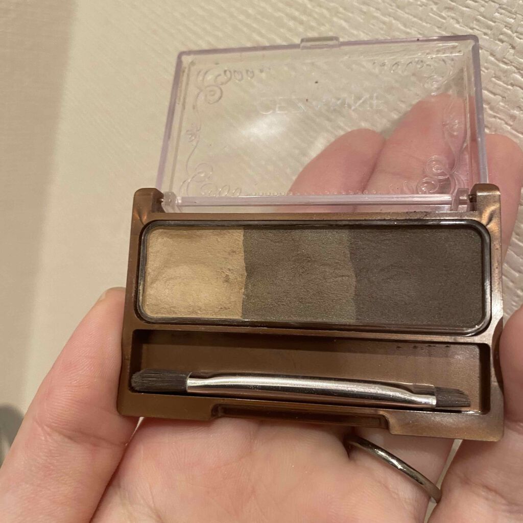 ノーズ&アイブロウパウダー/CEZANNE/パウダーアイブロウを使ったクチコミ(2枚目)