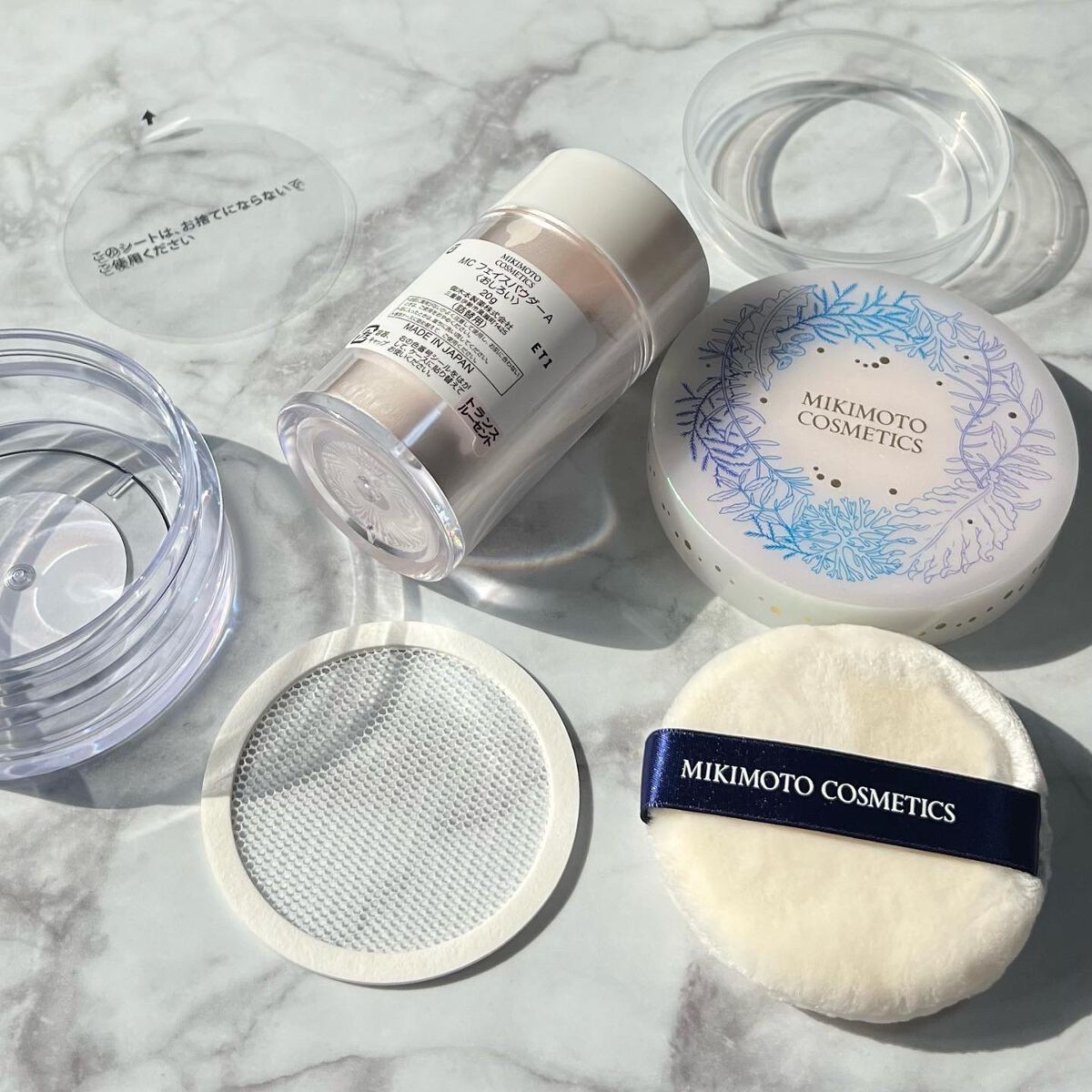 フェイスパウダーセット(TL)/ミキモト コスメティックス/ルースパウダーを使ったクチコミ(3枚目)