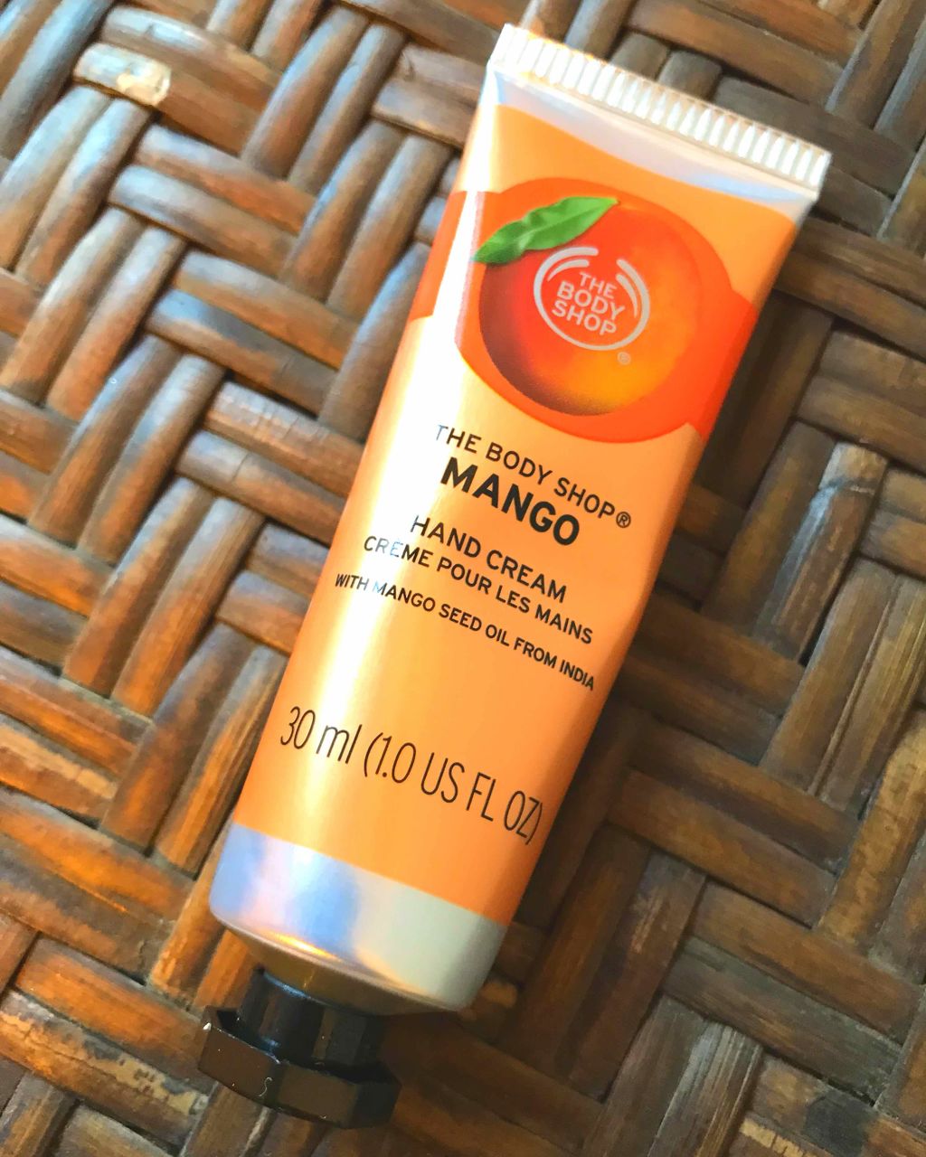 ハンドクリーム マンゴー/THE BODY SHOP/ハンドクリームを使ったクチコミ（1枚目）