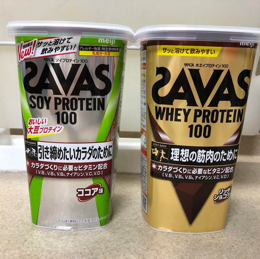 ソイプロテイン100/ザバス/ソイプロテインを使ったクチコミ(1枚目)