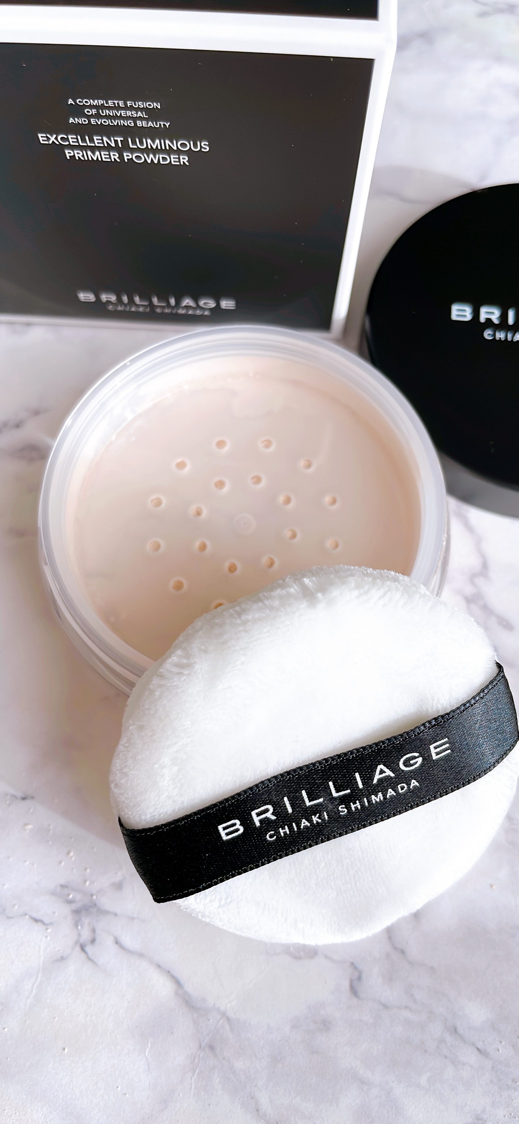 エクセレント ルミナス グロウパウダー /ブリリアージュ/ルースパウダーを使ったクチコミ（2枚目）