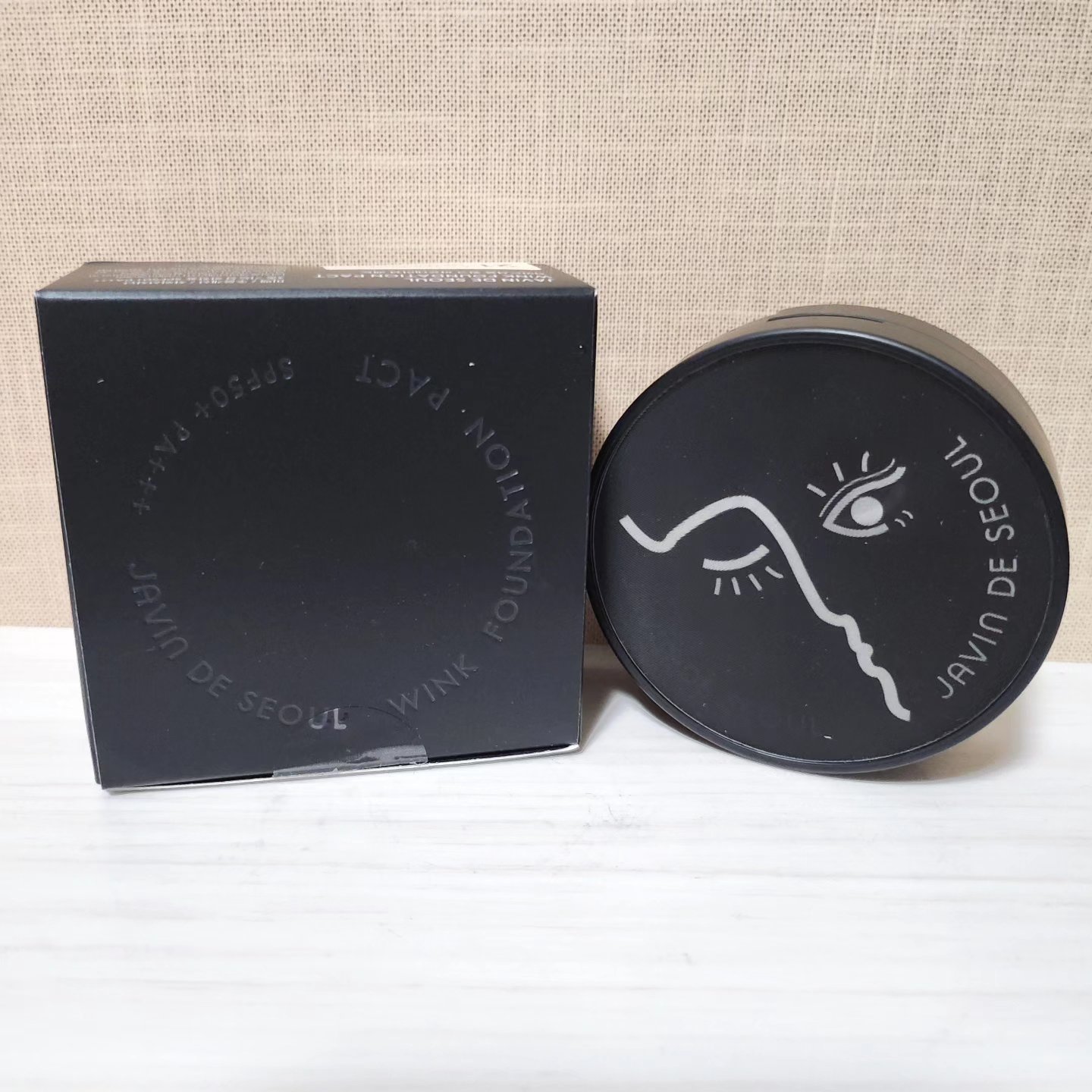 ジャビンドゥソウル ウインクファンデーションパクト/Javin De Seoul/クッションファンデーションを使ったクチコミ（3枚目）