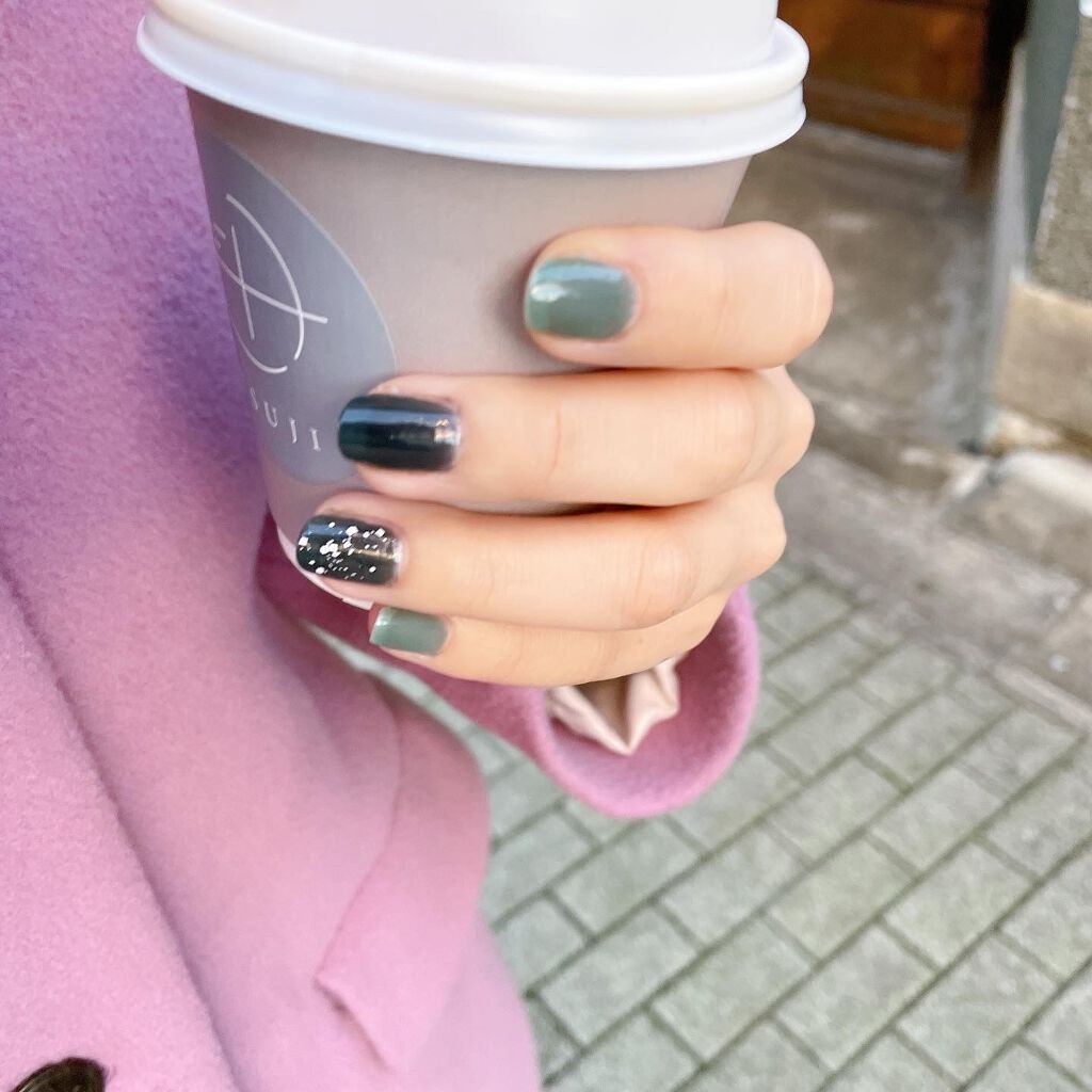 ムードペブルネイル/rom&nd/マニキュアを使ったクチコミ（2枚目）