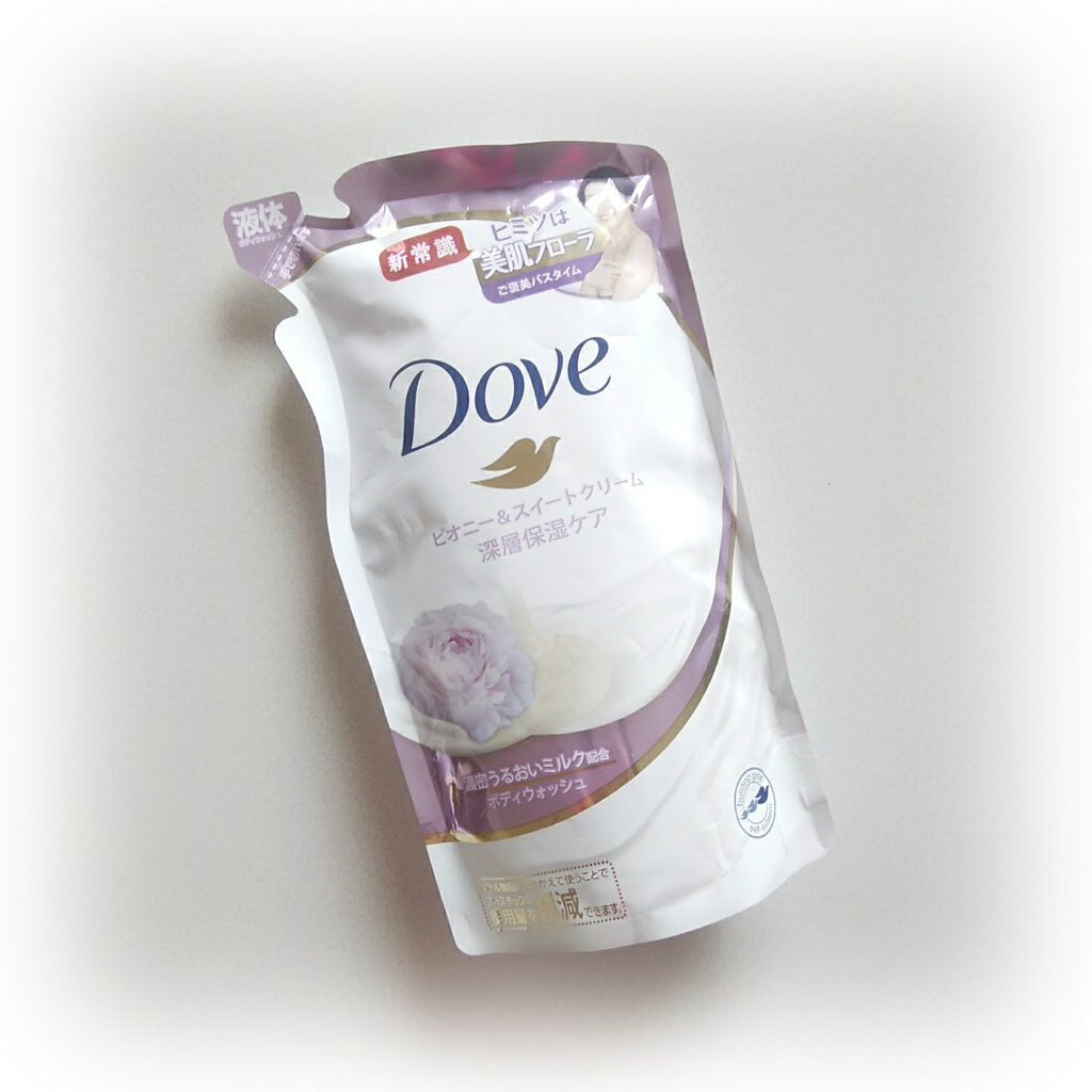 ボディウォッシュ リッチケア ピオニー & スイートクリーム/ダヴ/ボディソープを使ったクチコミ（1枚目）