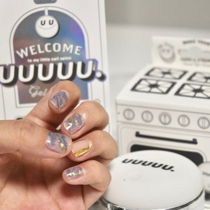 My Little Nail Salon Series 選べるベストジェルネイルセット	/UUUUU./ネイル用品を使ったクチコミ(8枚目)