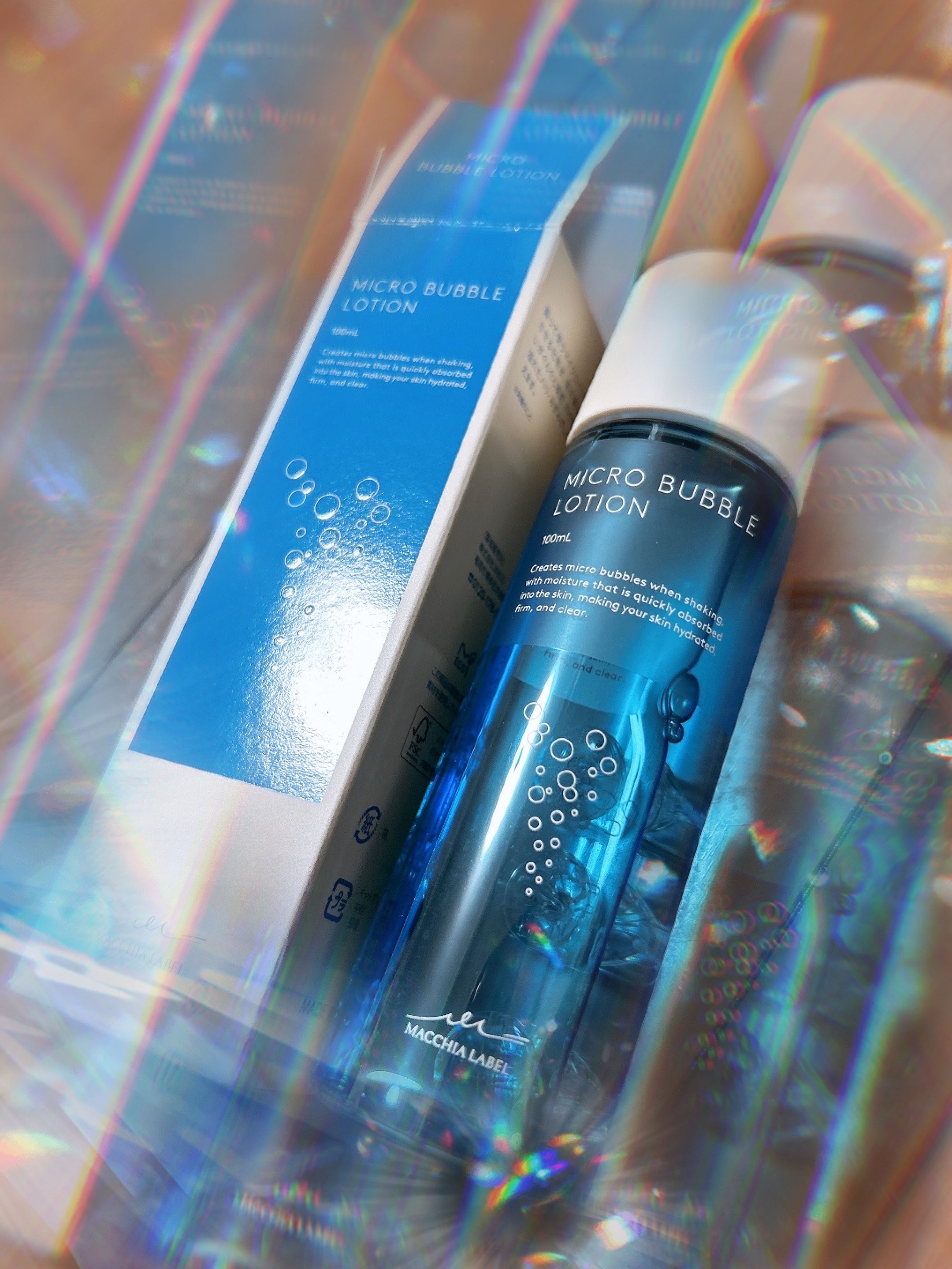 薬用マイクロバブルローション/Macchia Label/化粧水を使ったクチコミ（1枚目）