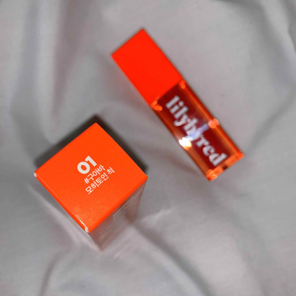 ジューシーライアー ウォーターティント/lilybyred/リップティントを使ったクチコミ（3枚目）