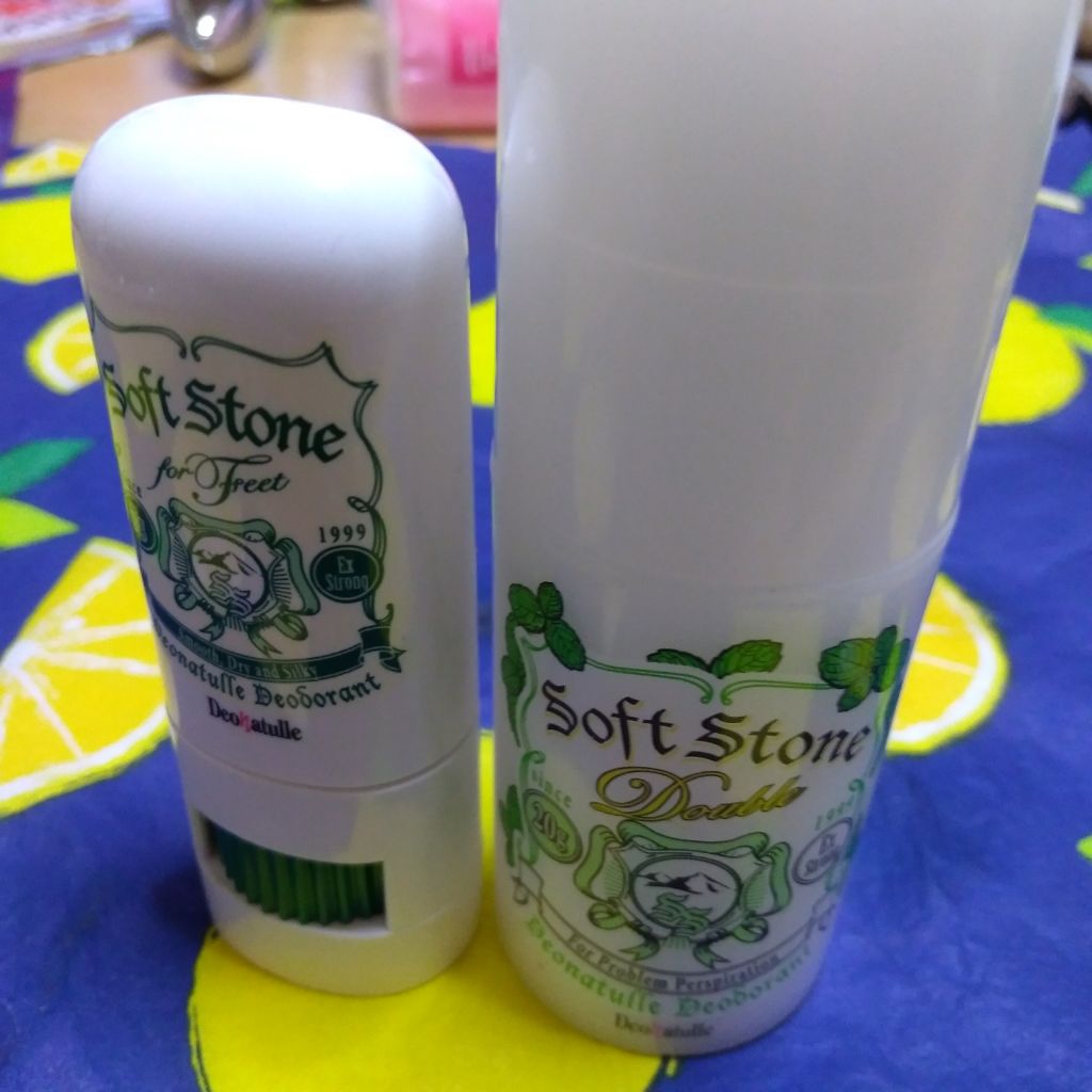 薬用ソフトストーン足指/デオナチュレ/デオドラント・制汗剤を使ったクチコミ（1枚目）