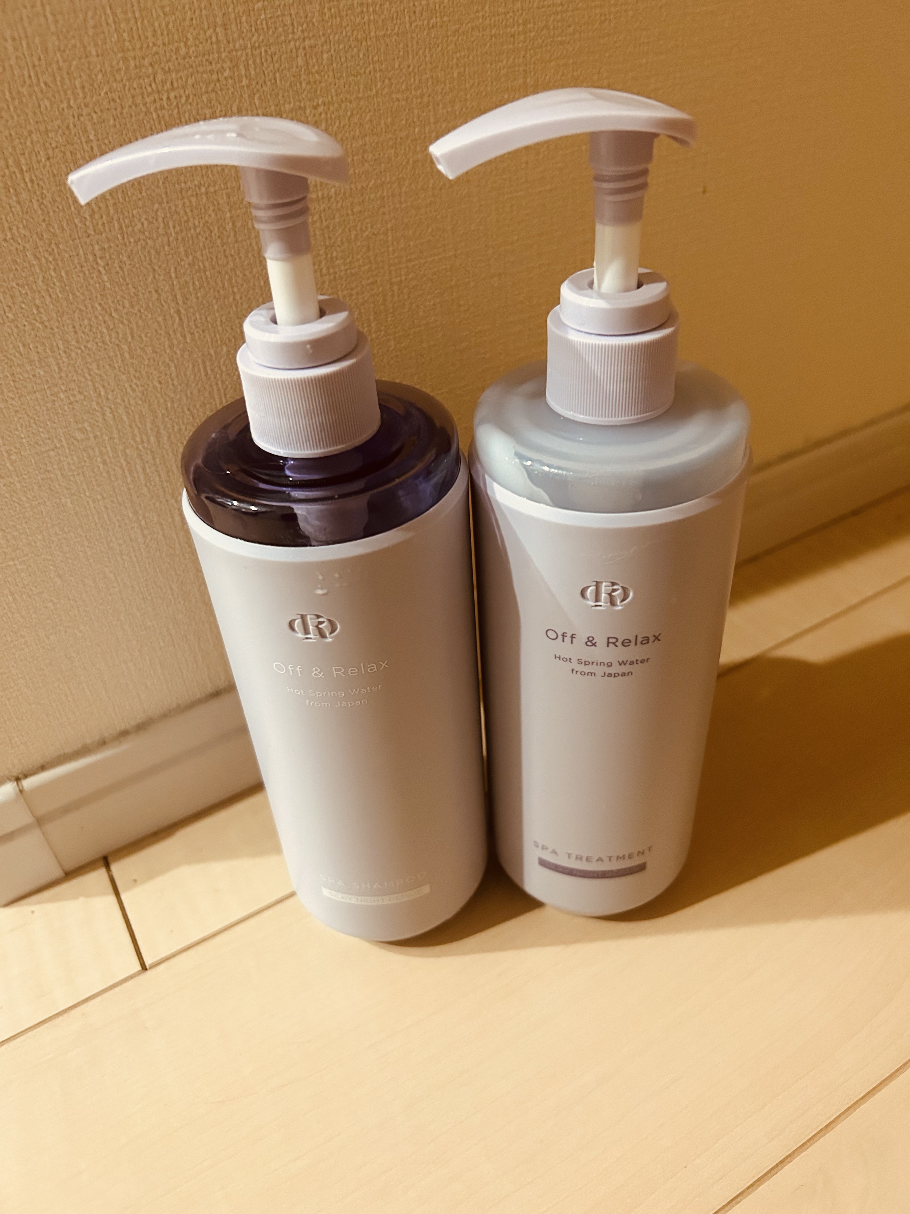 ＯＲ スパ・シャンプー／ヘアトリートメント シルキーナイトリペア/Off&Relax/市販シャンプーを使ったクチコミ（1枚目）