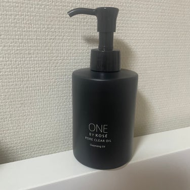 ◎ONE BY KOSE ポアクリア オイル

スキンケア品見直し期……オイルクレンジングしばらく避けてたんやけど1回サンプルで使ったこれがめちゃくちゃ良かったから今回は本品購入しました
クレンジング後