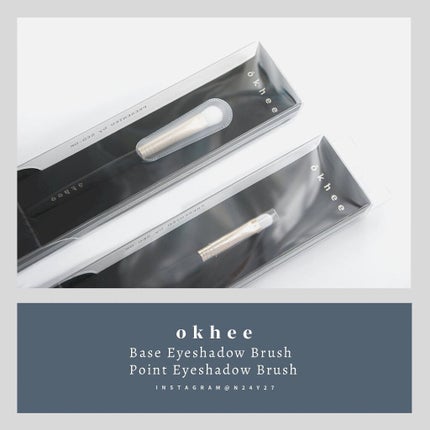 okhee ベースアイシャドウブラシ NUN01/SOOA DOR/メイクブラシを使ったクチコミ(1枚目)