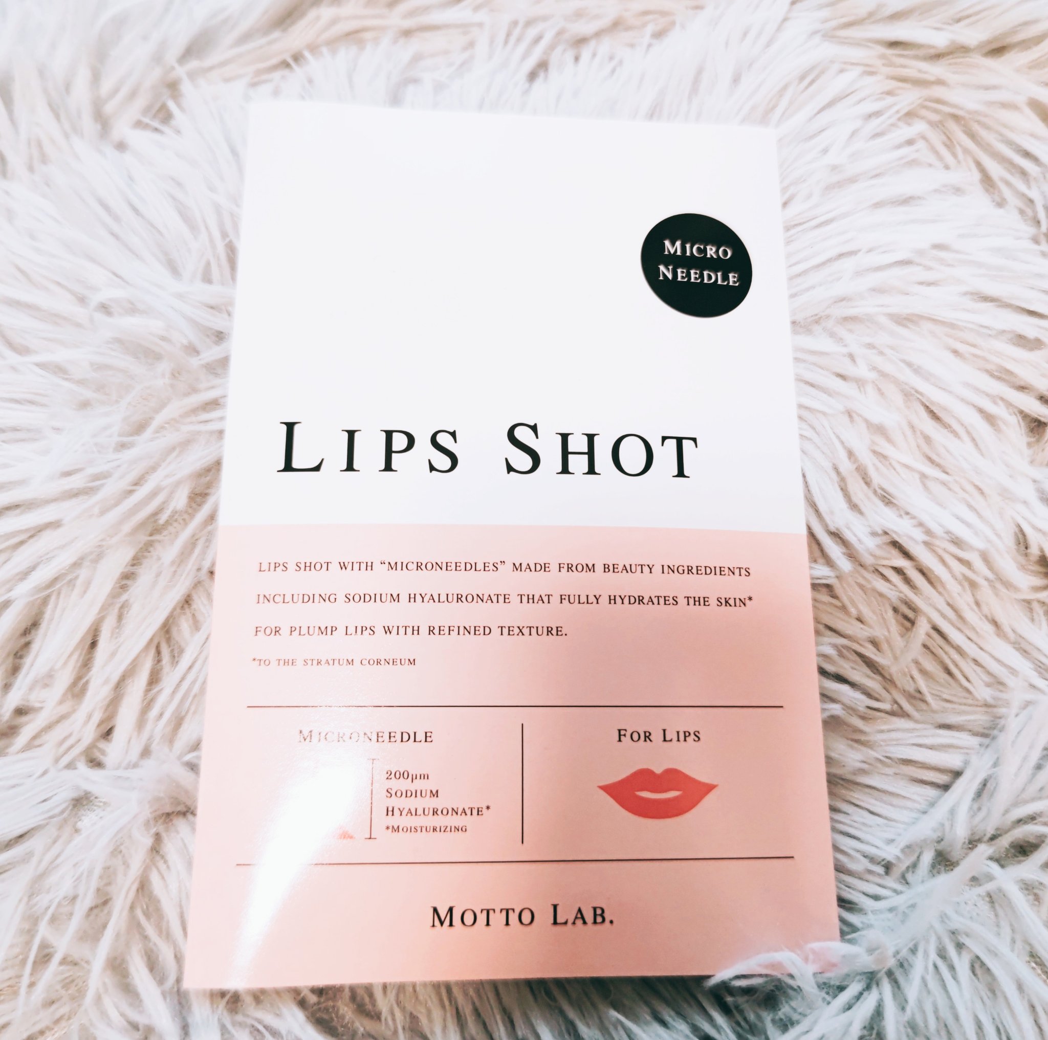 LIPS SHOT/MOTTO LAB./リップマスクを使ったクチコミ（1枚目）