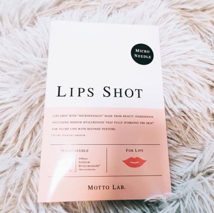LIPS SHOT/MOTTO LAB./リップマスクを使ったクチコミ(1枚目)
