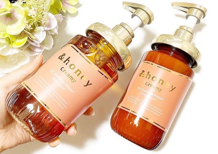 Creamy EXダメージリペアシャンプー1.0/ヘアトリートメント2.0/&honey/市販シャンプーを使ったクチコミ(4枚目)