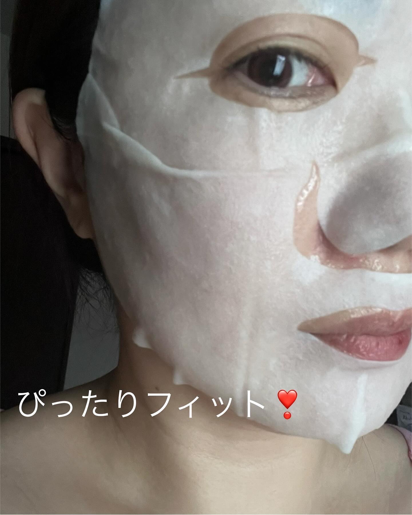 原液美容100マスク VC&レチノール/ONE STONE TWO BIRDS/シートマスク・パックを使ったクチコミ（3枚目）